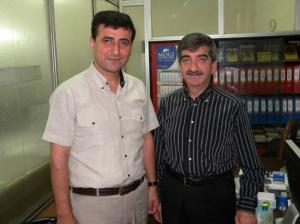 İlçe Milli Eğitim Müdürü A. Gürsel Avcı Gazetemizi Ziyaret Etti