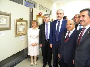 Kurtulmuş: “Hüsnü Had sergisinin açılışında bulunmaktan büyük bir keyif aldım”