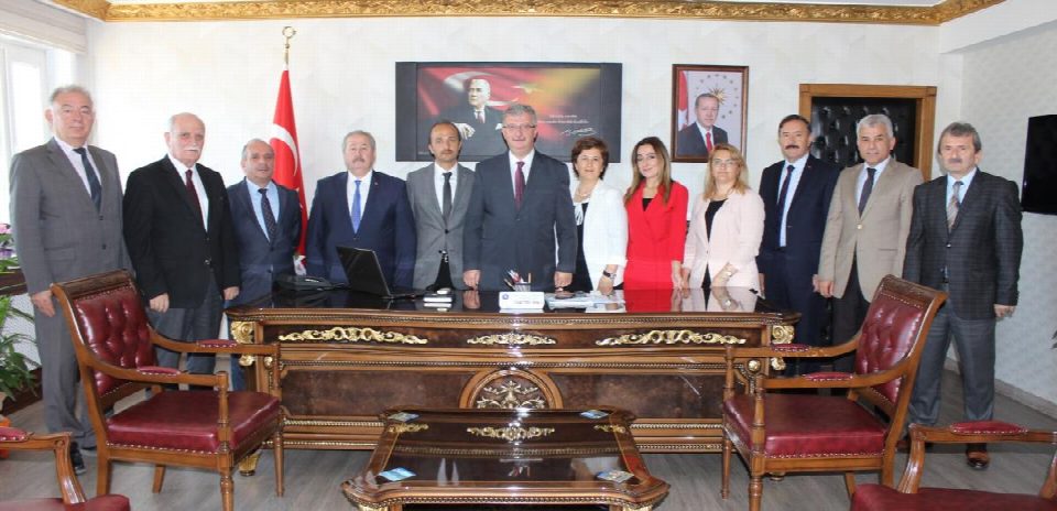Ordu Valiliği Birim Müdürleri Kaymakam Ömer Lütfi Yaran’ı ziyaret etti
