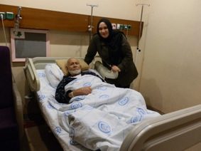 ZİYA TOPRAKBASTI’NIN SAĞLIK DURUMU İYİYE GİDİYOR