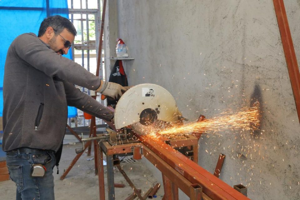 Fatsa Gençlik Merkezi inşaatı hız kesmeden devam ediyor