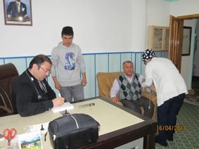 KUR'AN KURSUNDA SAĞLIK TARAMASI YAPILDI