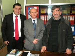 Şekerbank Müdürü Abdullah Sarıaydın’dan Gazetemize Ziyaret