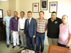 İl Özel İdare Genel sekreteri Selami Aydın Oda başkanlarına ziyaret etti