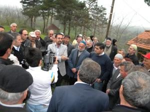 Bahçeler Köyünden Siyanür Tepkisi