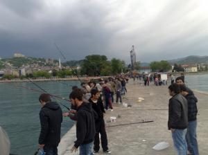 Hem Spor Yapıyorlar hem Balık Tutuyorlar
