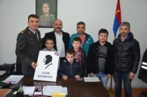 ÖZEL ÖĞRENCİLERDEN JANDARMAYA ZİYARET