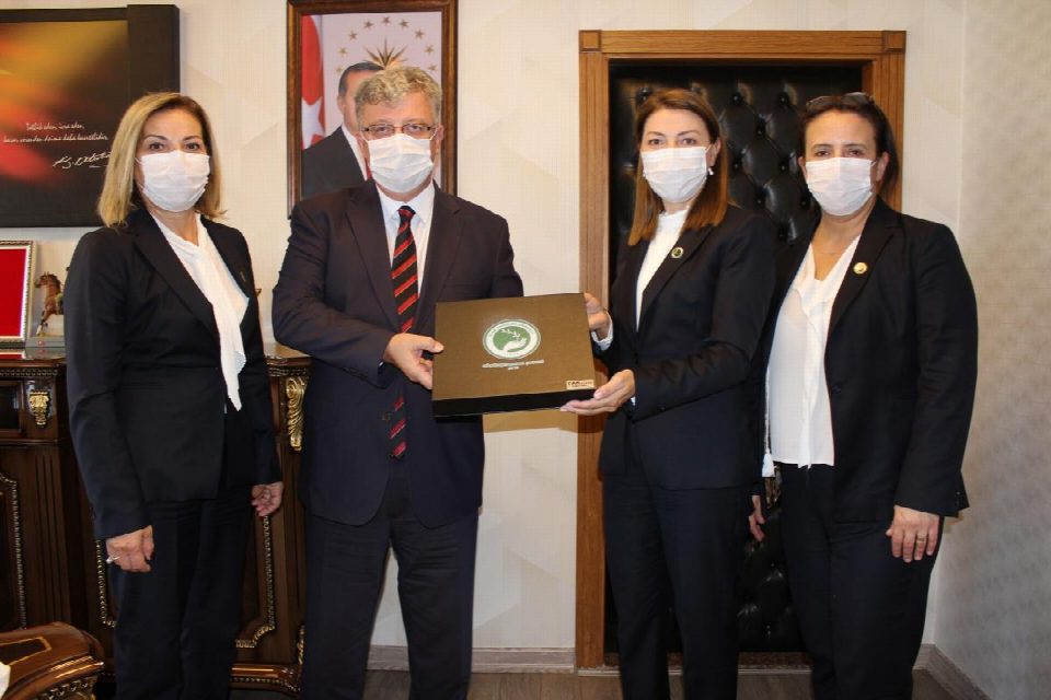 Türk Anneler Derneği Küçükçekmece Şubesi Kaymakamı ziyaret etti
