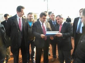 Vali Düzgün Huzur evi FATSO Hizmet Binasının İnşaatlarını İnceledi