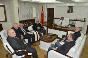 BAŞKAN ANLAYAN'A HAYIRLI OLSUN ZİYARETLERİ SÜRÜYOR