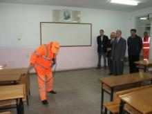 OKULLAR İLAÇLANDI