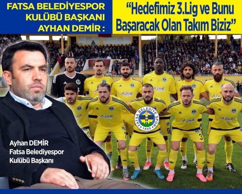 Fatsa Belediyespor, ikinci yarıda bitirdi! 3-0