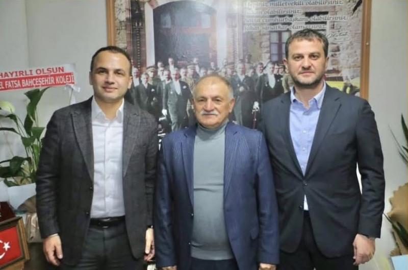 Başkan Kibar Fatsa Madeni Eşya Sanatkârlar Esnaf Odası’nı ziyaret etti