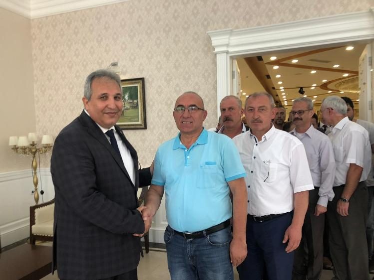Kaymakam Yapıcı onuruna veda yemeği