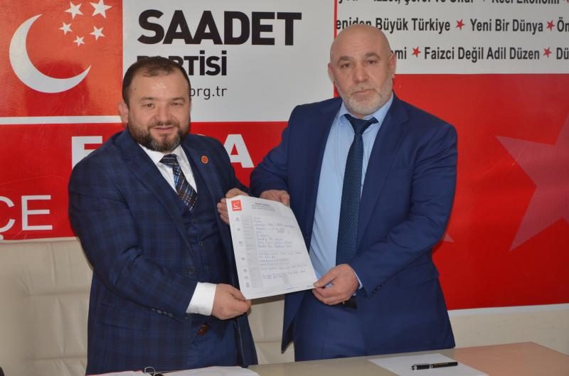 Hüseyin Akot Aday adaylığını açıkladı
