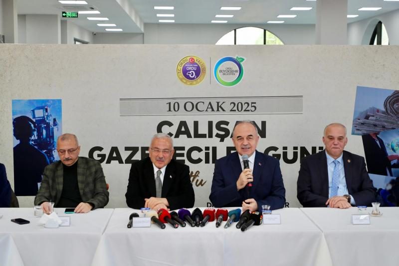 10 Ocak Çalışan gazeteciler günü kutlandı