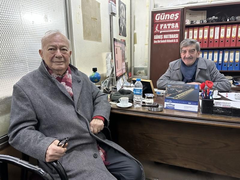 PROF. DR. SAİT KAPICIOĞLU GAZETEMİZİ ZİYARET ETTİ