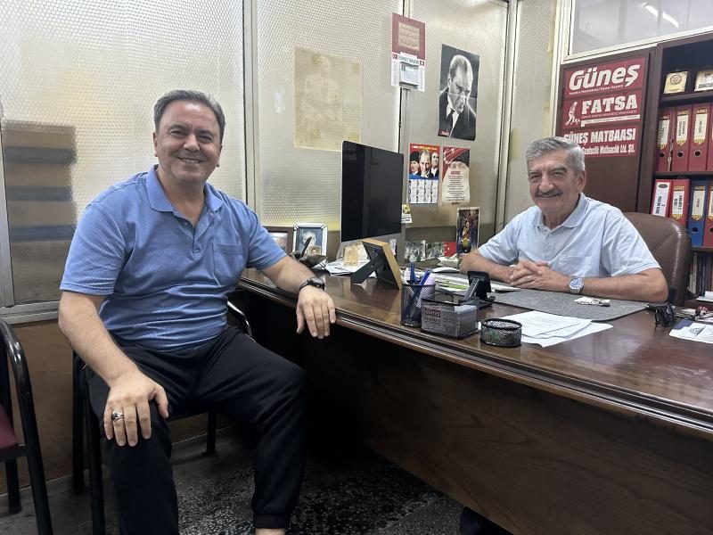Aydın Beyoğlu gazetemizi ziyaret etti