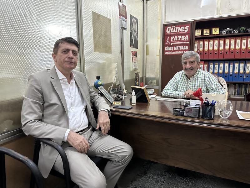 MAHMUT GÜN GAZETEMİZİ ZİYARET ETTİ