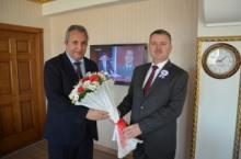 VERGİ HAFTASI NEDENİYLE KAYMAKAM YAPICI'YA ZİYARET