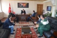 FAGİAD'DAN KAYMAKAM MEHMET YAPICI'YA HOŞGELDİN ZİYARETİ