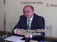 İLÇE TARIM MÜDÜRÜ AHMET DOĞRUCA: "ÜRETİCİLERİMİZİN TOZ İLAÇ KULLANMASI KESİNLİKLE YASAKTIR"