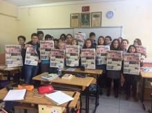 Öğrencilerden okul gazetesi