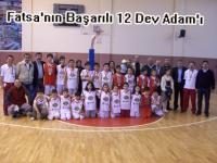 FATSALI 12 DEV ADAM DÜZCE GRUP BİRİNCİSİ OLARAK FATSA'YA DÖNDÜ