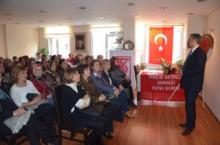 "ŞİDDET VE KADIN" KONULU KONFERANS VERİLDİ